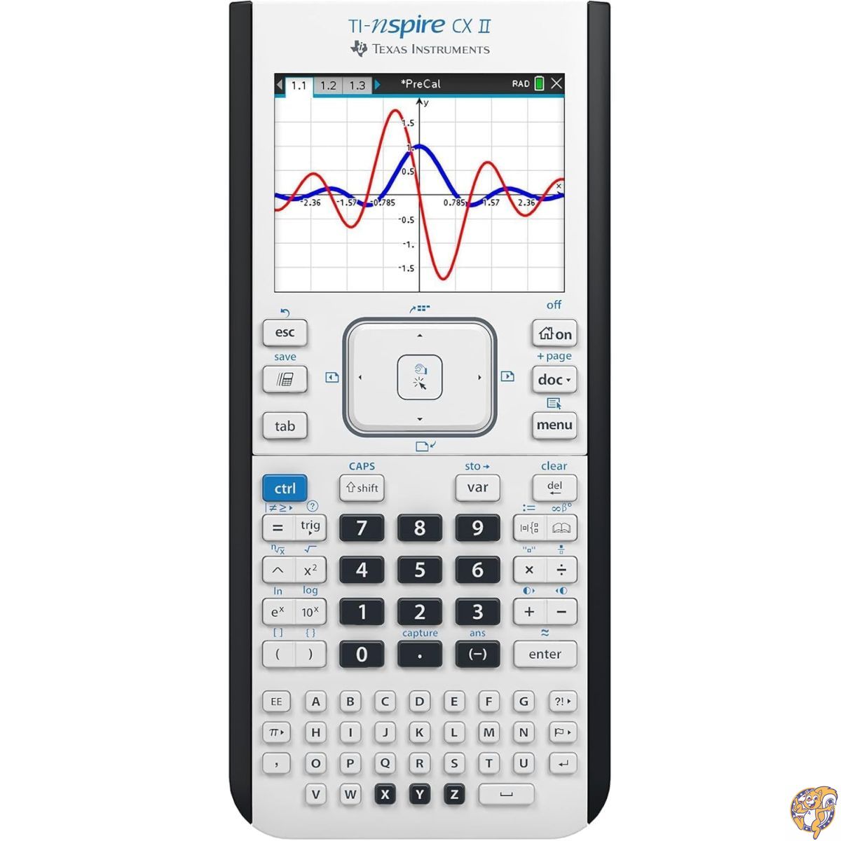 TI-Nspire CX II カラーグラフ電卓 学生ソフトウェア付き (更新)｜パームスアメリカ