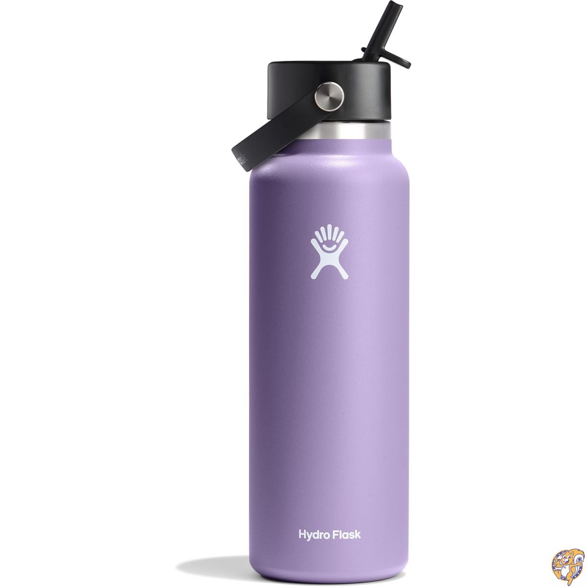 【クーポン配信中】Hydro Flask 40オンス 広口フレックスストローキャップ ムーンシャドウ｜パームスアメリカ 14,024円