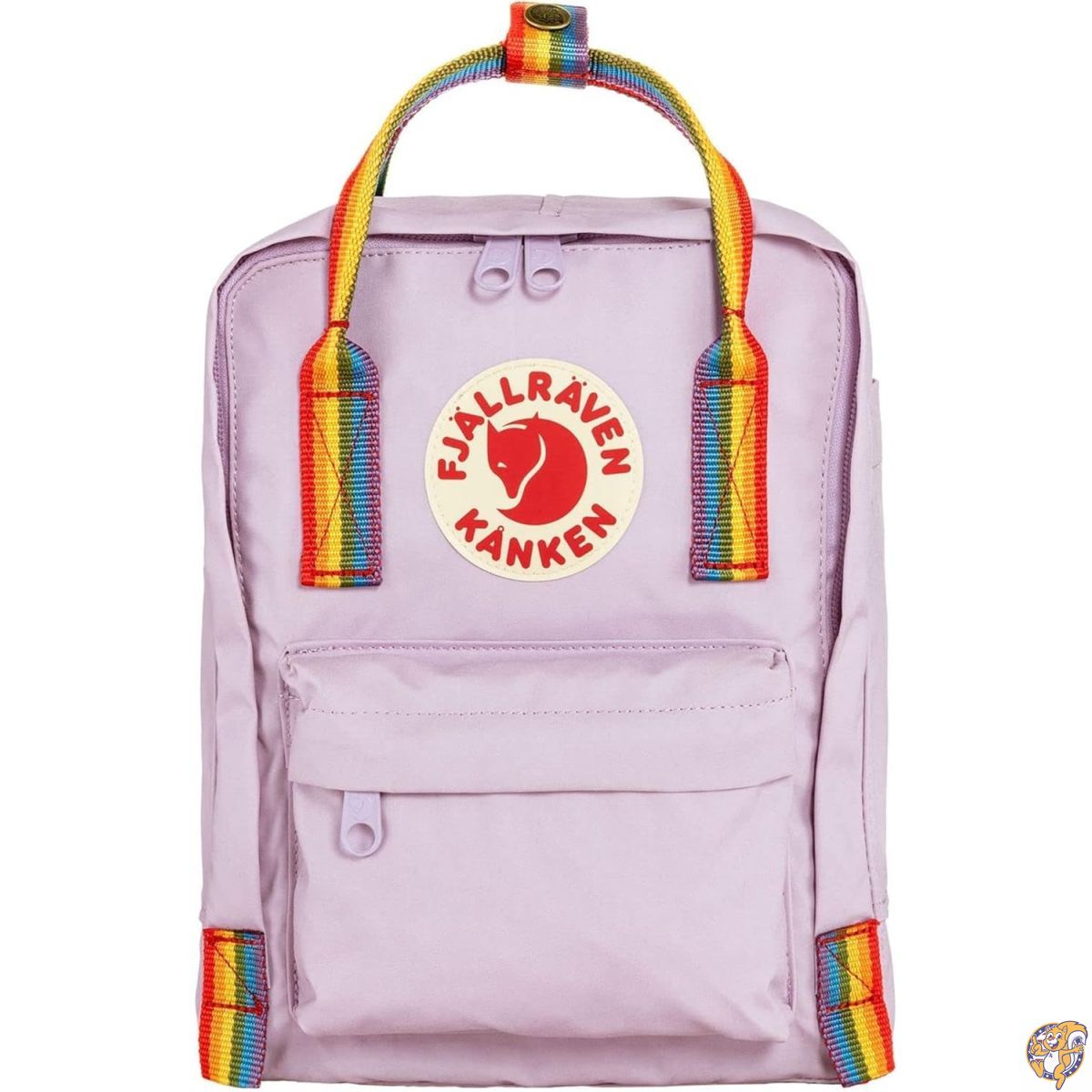 [フェールラーベン] リュック Kanken Rainbow Mini Pastel Lavender-Rainbow 7L F23621-457-907 サイズ：13×20×29cm