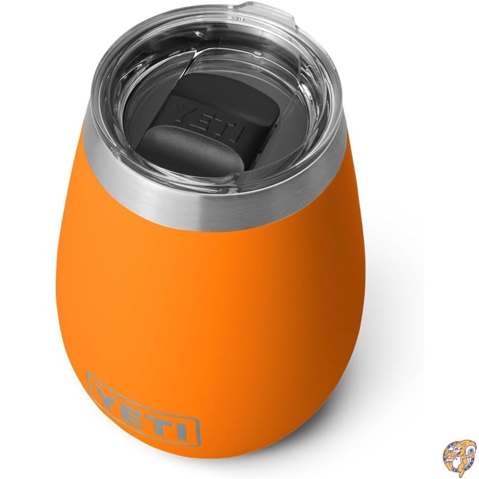 【クーポン配信中】Rambler 10 oz Wine Tumbler, Vacuum Insulated, Stainless Steel with MagSlider Lid, King Crab 9,076円