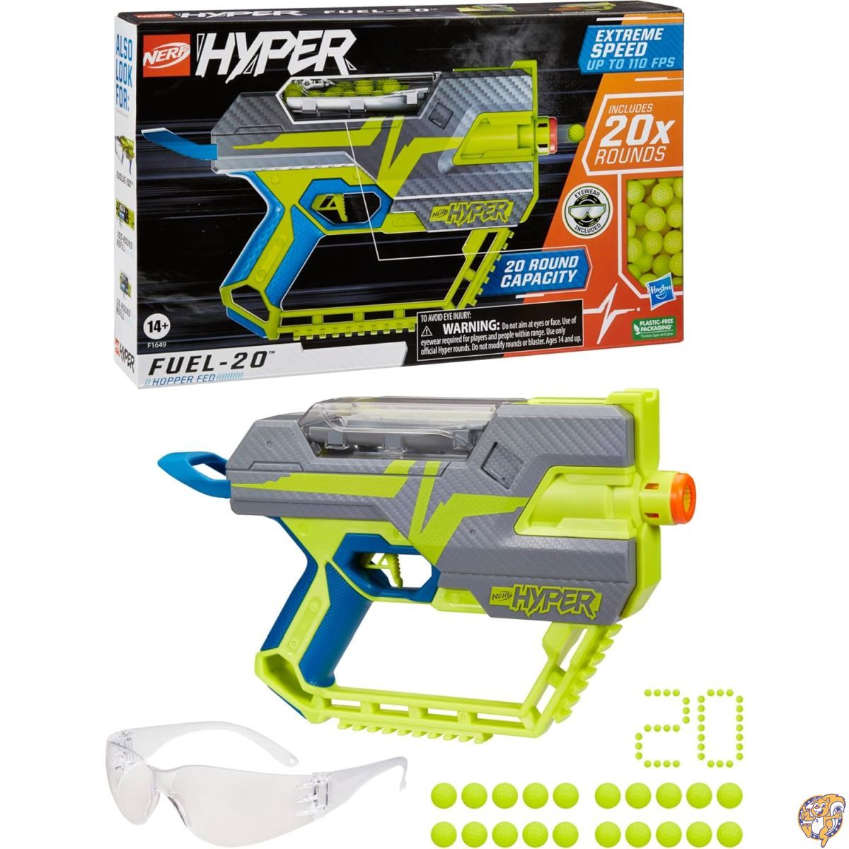 ナーフ　ハイパー　4本セット 楽天市場】Nerf (ナーフ) ハイパーフューエル20ブラスター、ナーフ