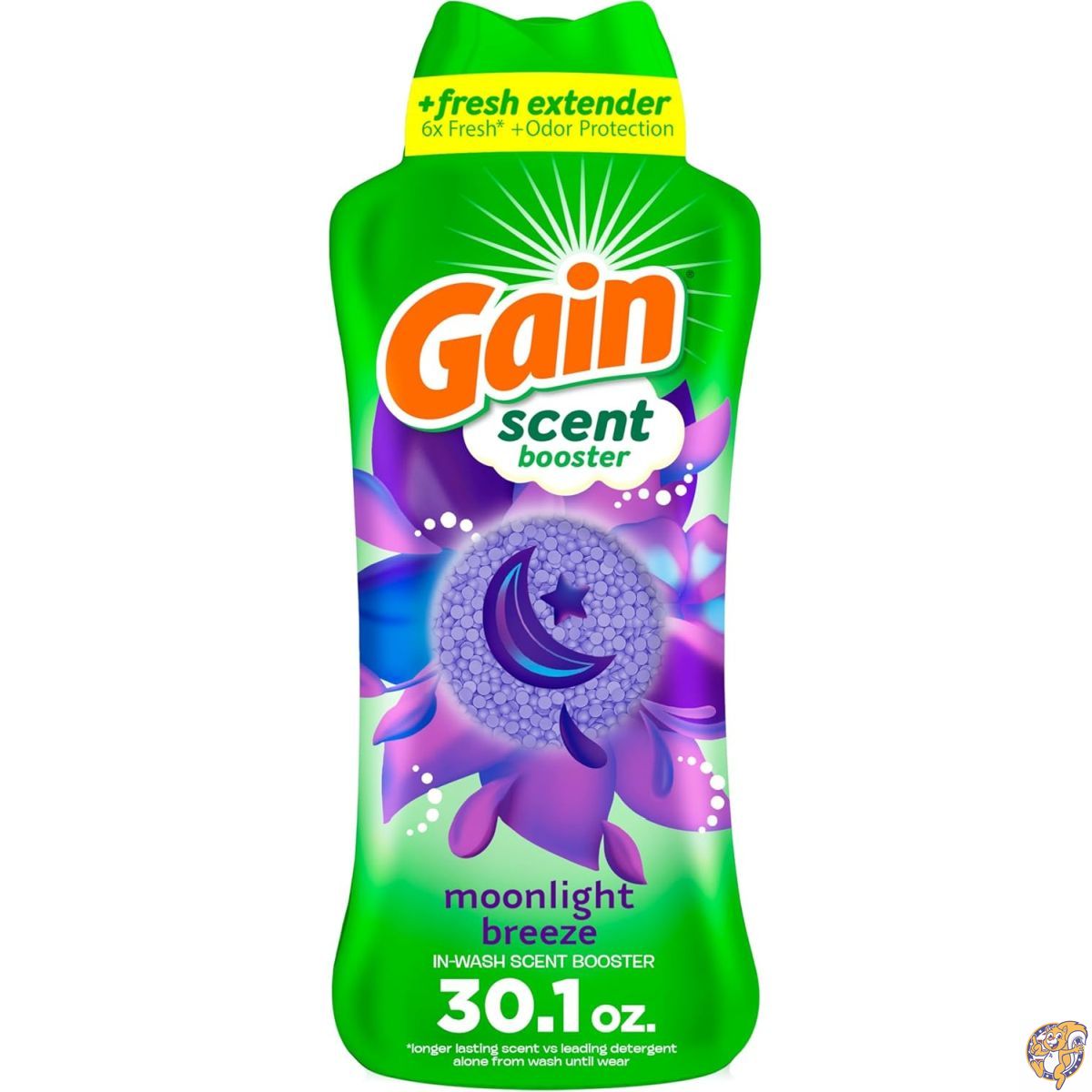 【クーポン配信中】Gain（ゲイン）衣類用香り付け専用ビーズ ムーンライトブリーズの香り 30.1オンス（約853g） フレッシュさ持続 ＆ 消臭プロテクション