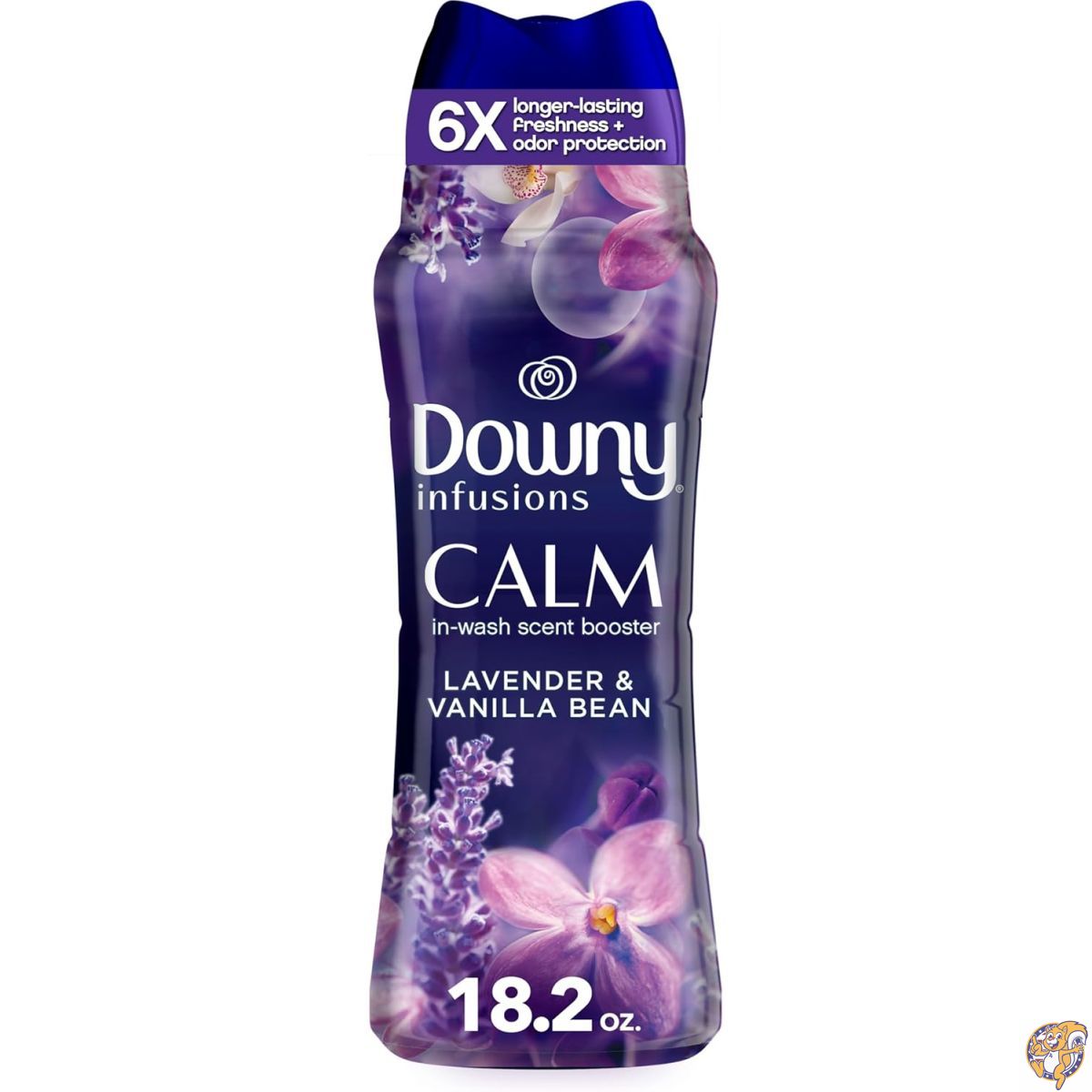 【ポイント2倍!15日】Downy Calm（ダウニー カーム）香り付け専用 セントブースター ビーズ ラベンダー＆バニラビーンの香り 18.2オンス（約515g）長時間続くフレッシュ感