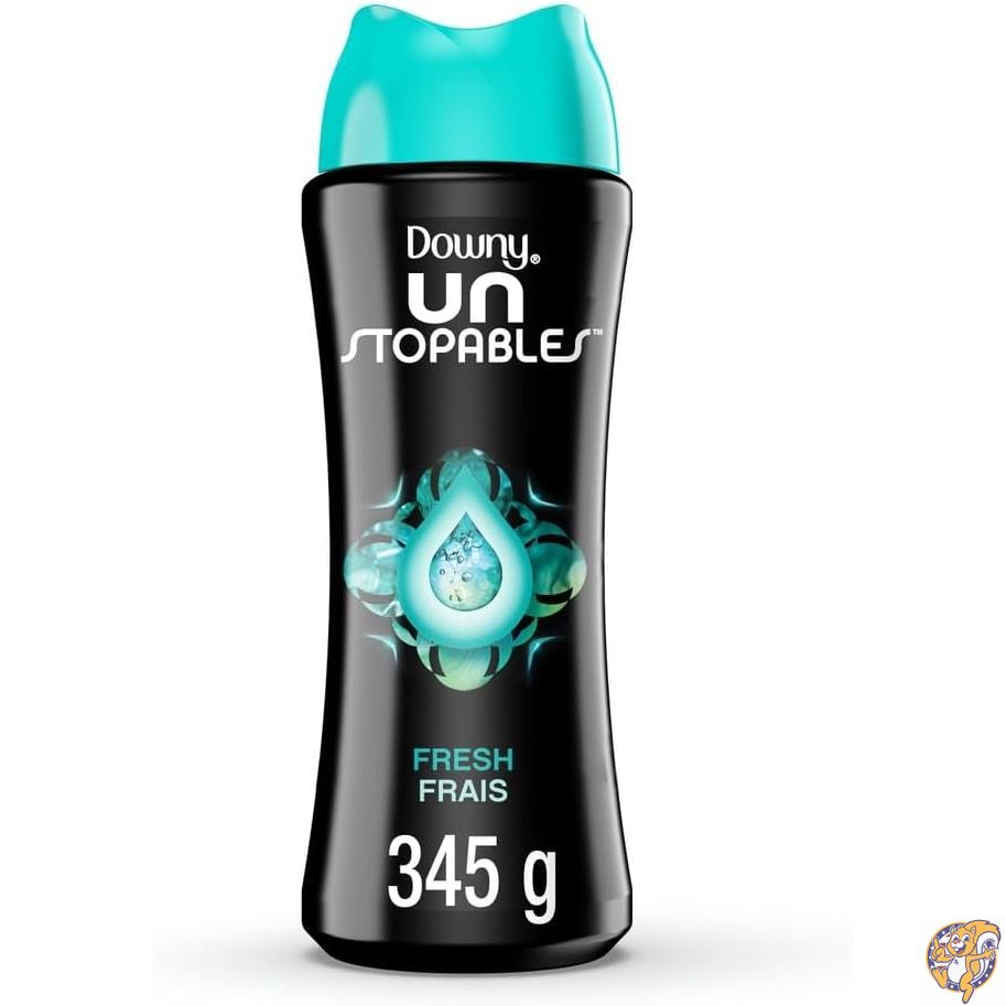 【クーポン配信中】DOWNY Intensificador de Aromas Unstopables Fresh, 345 g, Aroma Limpio y Fresco, Downy Perlas Perfume, Aromatizantes para Ropa, Apto Todo Tipo Telas, F&aacute;cil A&ntilde;adir al lavado