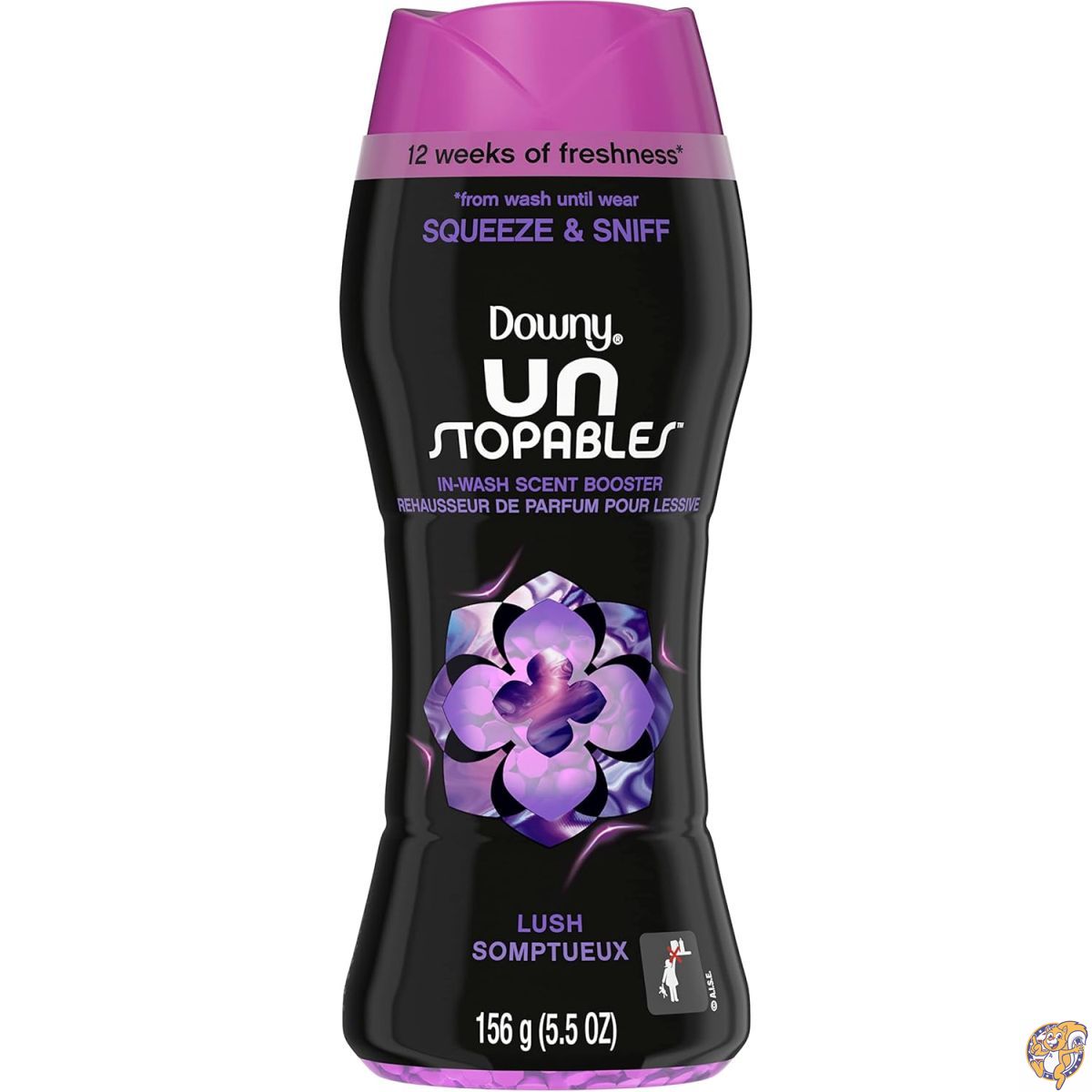 【クーポン配信中】Downy（ダウニー）アンストッパブル 洗濯用芳香剤 ビーズ Lush（ラッシュ）の香り 5.5オンス（約155g）