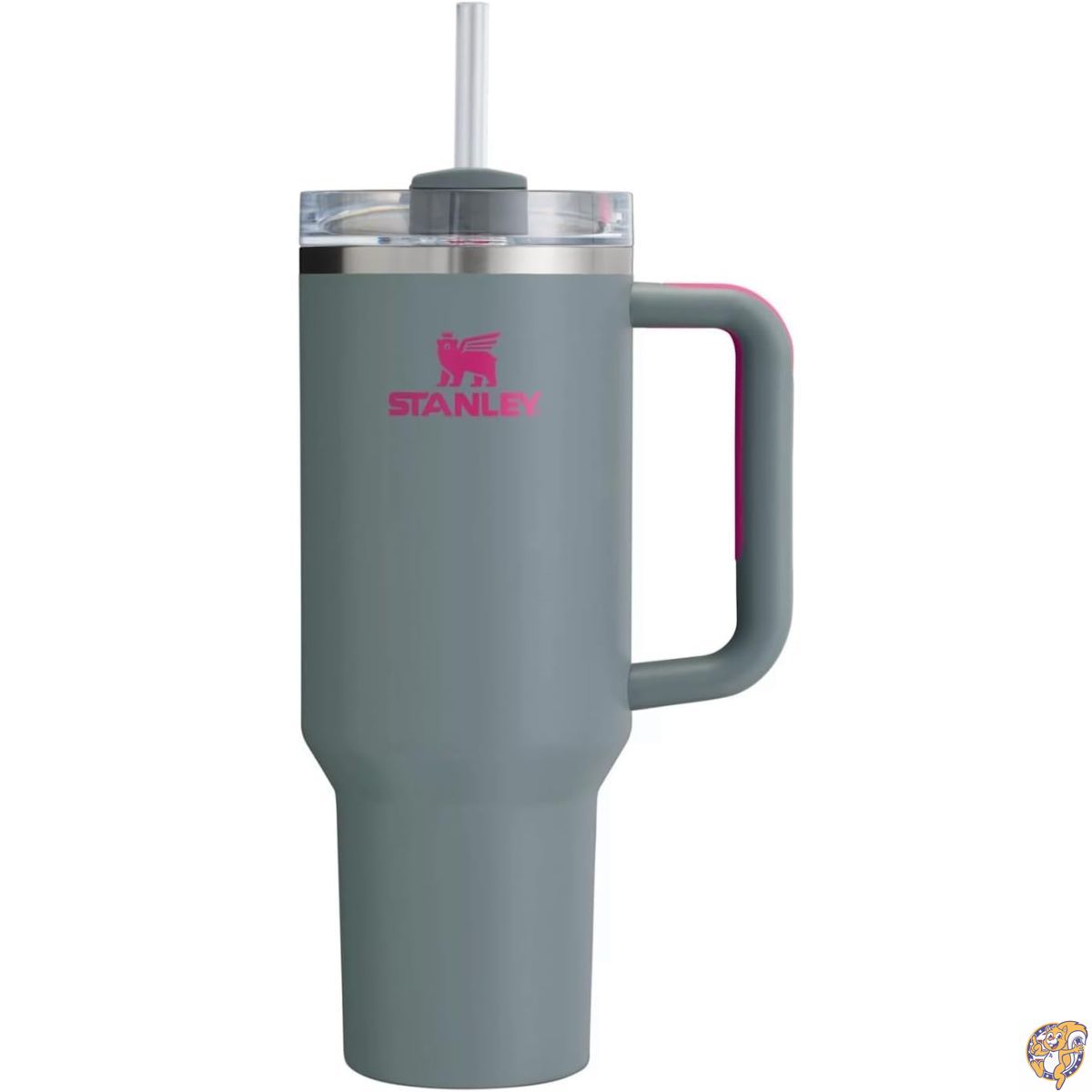 【クーポン配信中】STANLEY（スタンレー） クエンチャー H2.0 FlowState 真空断熱タンブラー 30オンス（約887ml） グレーロック | 蓋・ストロー付き 水筒 保冷 保温 ステンレス