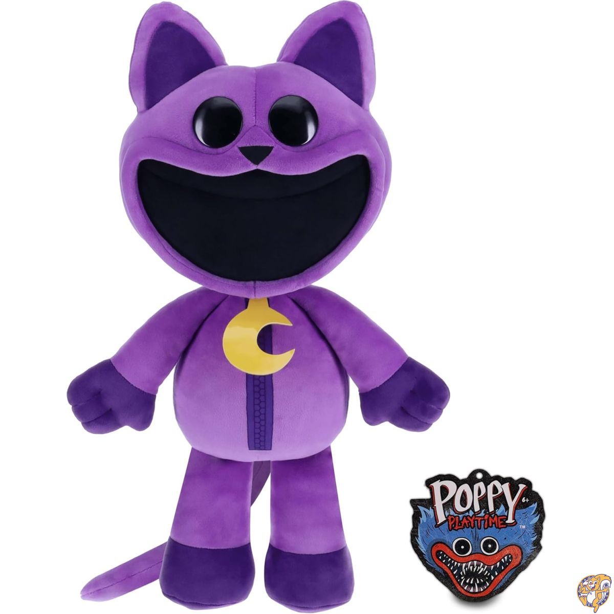 【クーポン配信中】Poppy Playtime - キャットナップ (CatNap) ジャンボぬいぐるみ Smiling Critters (全高約46cm)