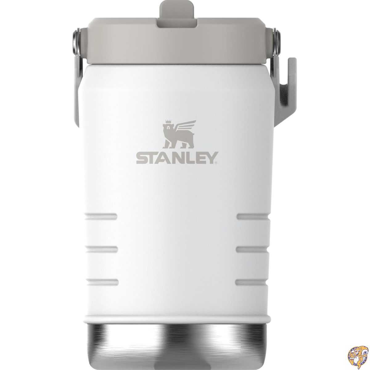 Stanley (スタンレー) IceFlow 2.0 フリップストロージャグ ハンドル付き 40オンス ツイストオン式の蓋とフリップアップストロー 旅行やスポーツに漏れ防止 断熱ステンレススチール BPAフリー フロスト