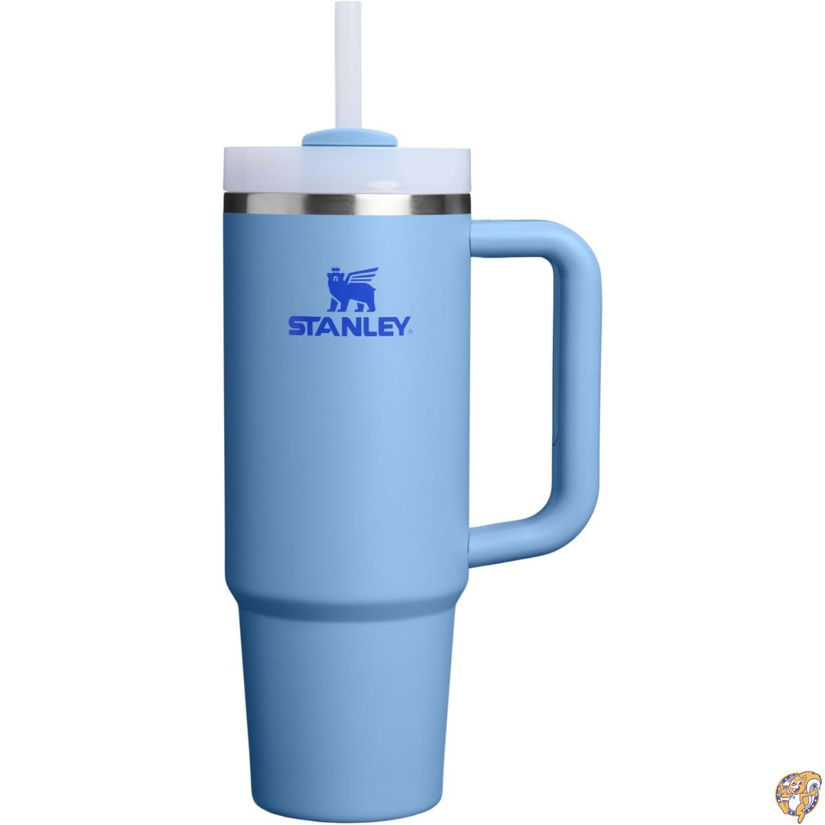 【ポイント2倍!15日】STANLEY（スタンレー） クエンチャー H2.0 真空スリムクエンチャー 30オンス（約887ml） ハンドル・ストロー付き | Flowstate 3ポジション蓋 車のカップホルダー対応 保冷・保温 真空断熱ステンレスボトル BPAフリー ブルースカイ（Blue Sky）
