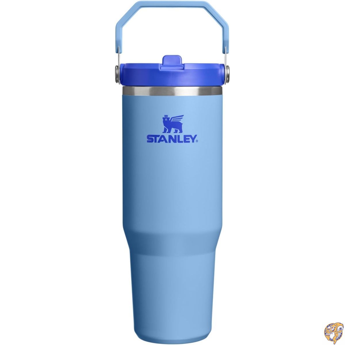 【クーポン配信中】STANLEY（スタンレー）アイスフロー 2.0 フリップストロー タンブラー ハンドル付き 30オンス（約887ml） | フリップ式ストロー・蓋付き 漏れ防止 ウォーターボトル 真空断熱 ステンレス製 BPAフリー ブルースカイ 9,454円