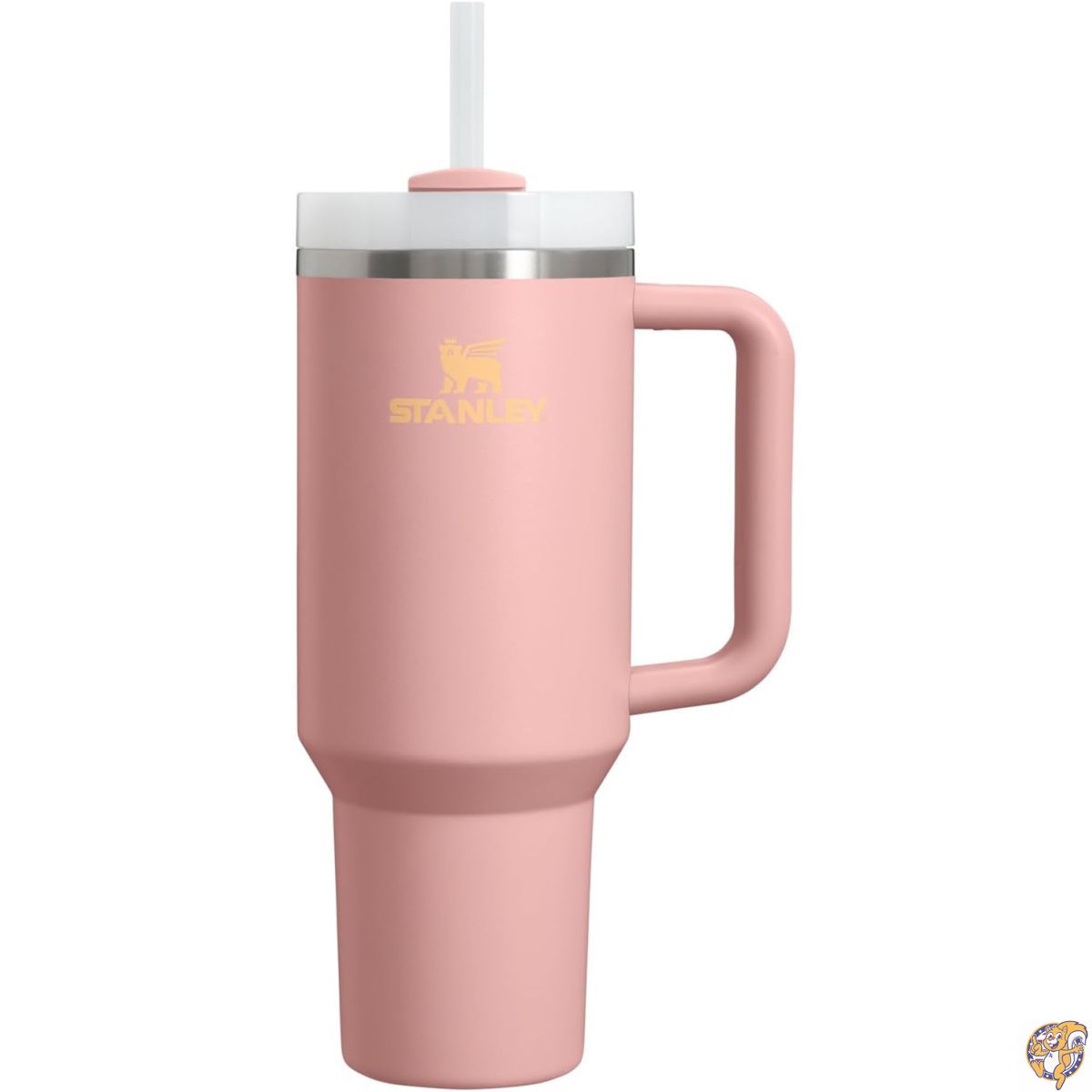 【クーポン配信中】STANLEY（スタンレー）クエンチャー H2.0 真空スリムクエンチャー ハンドル・ストロー付き 40oz（約1.18L） | Flowstate 3ポジション蓋 車のカップホルダー対応 真空断熱ステンレスボトル BPAフリー ピーチローズ（Peach Rose）