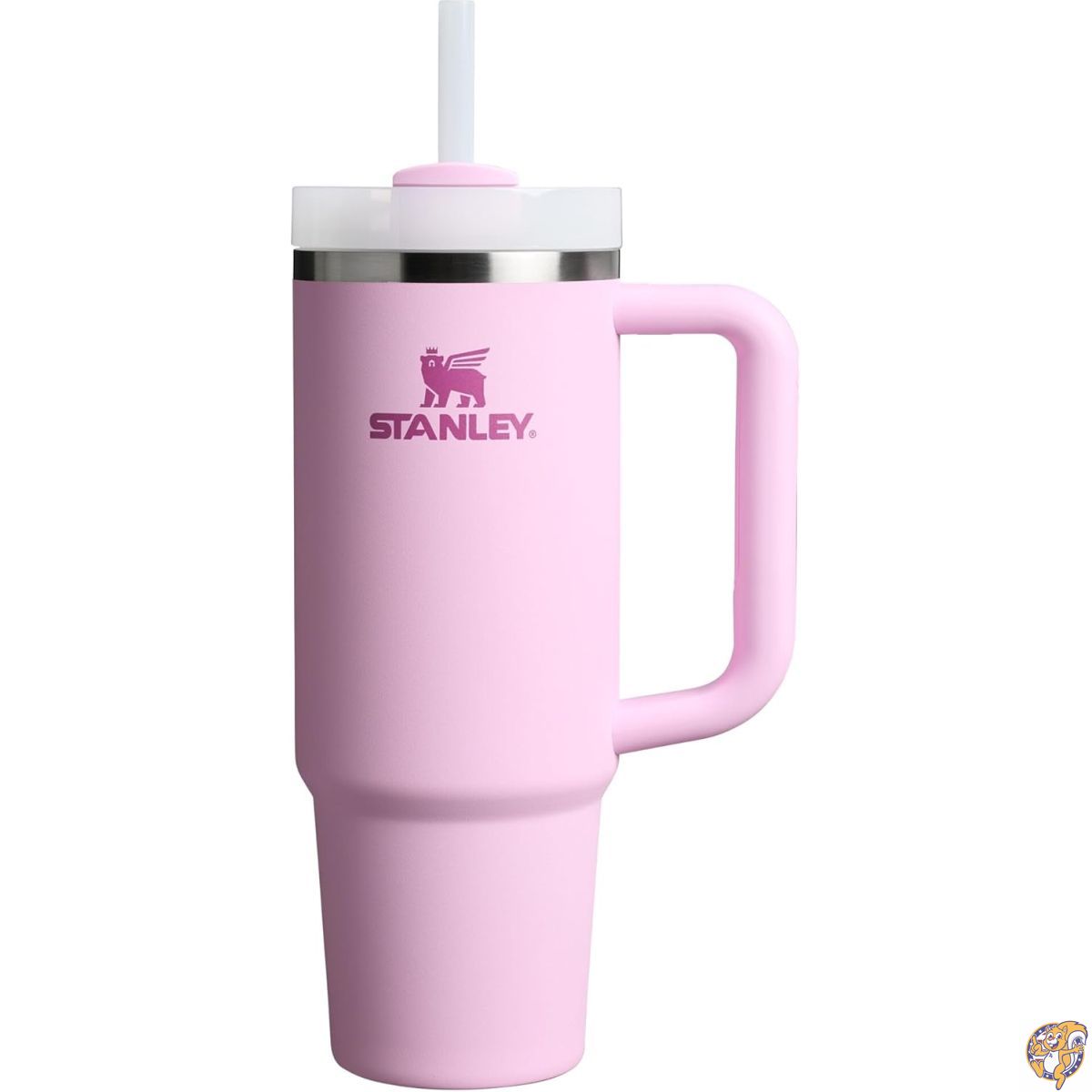 【ポイント2倍!15日】STANLEY (スタンレー) クエンチャー H2.0 真空スリムクエンチャー ハンドル・ストロー付き 30oz (約0.88L) | Flowstate 3ポジション蓋 車のカップホルダー対応 真空断熱ステンレスボトル BPAフリー チェリーブロッサム