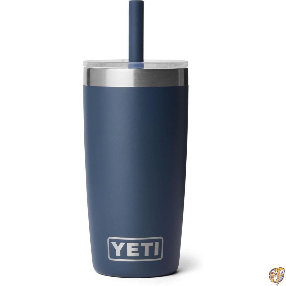 【ポイント2倍!15日】YETI (イエティ) Rambler Jr. 10 oz タンブラー シリコンストロー蓋付き（約295ml）
