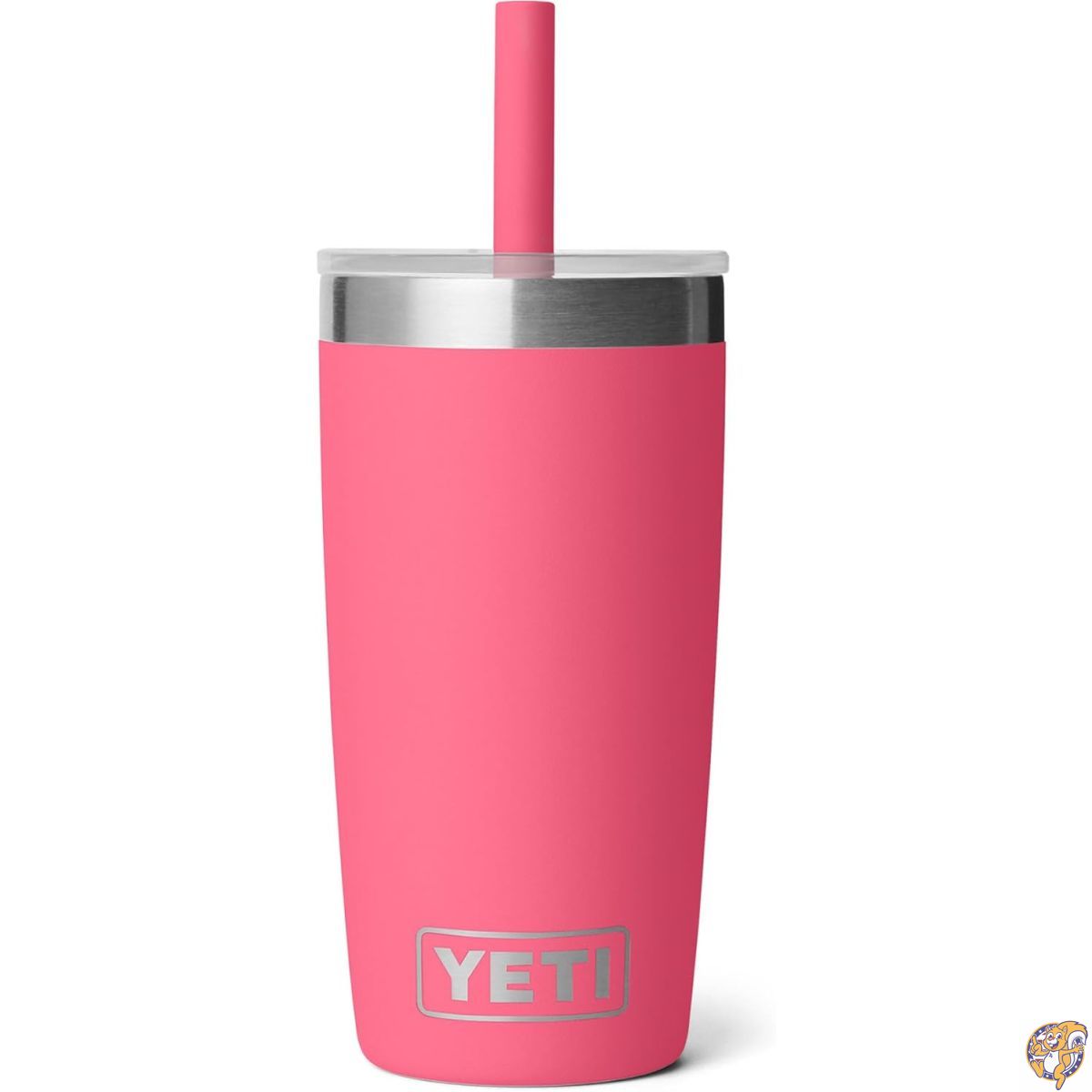 【ポイント2倍!15日】YETI (イエティ) Rambler Jr. 10オンス（約295ml）タンブラー シリコンストロー蓋付
