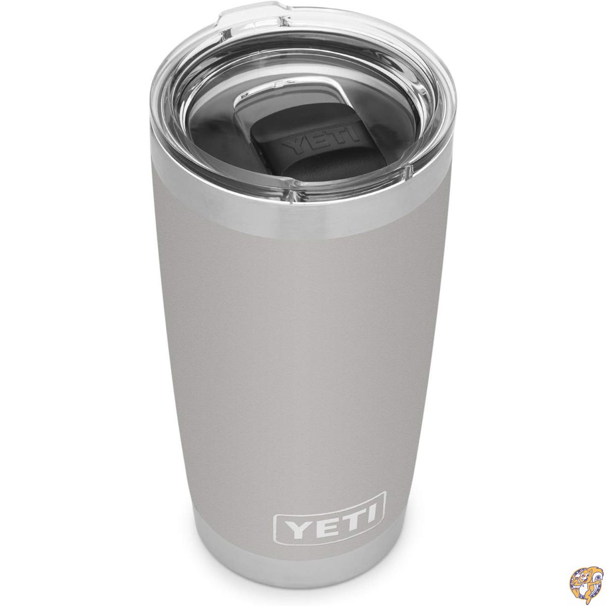 Rambler 20 oz Tumbler, Stainless Steel, Vacuum Insulated with MagSlider Lid, Granite Gray
