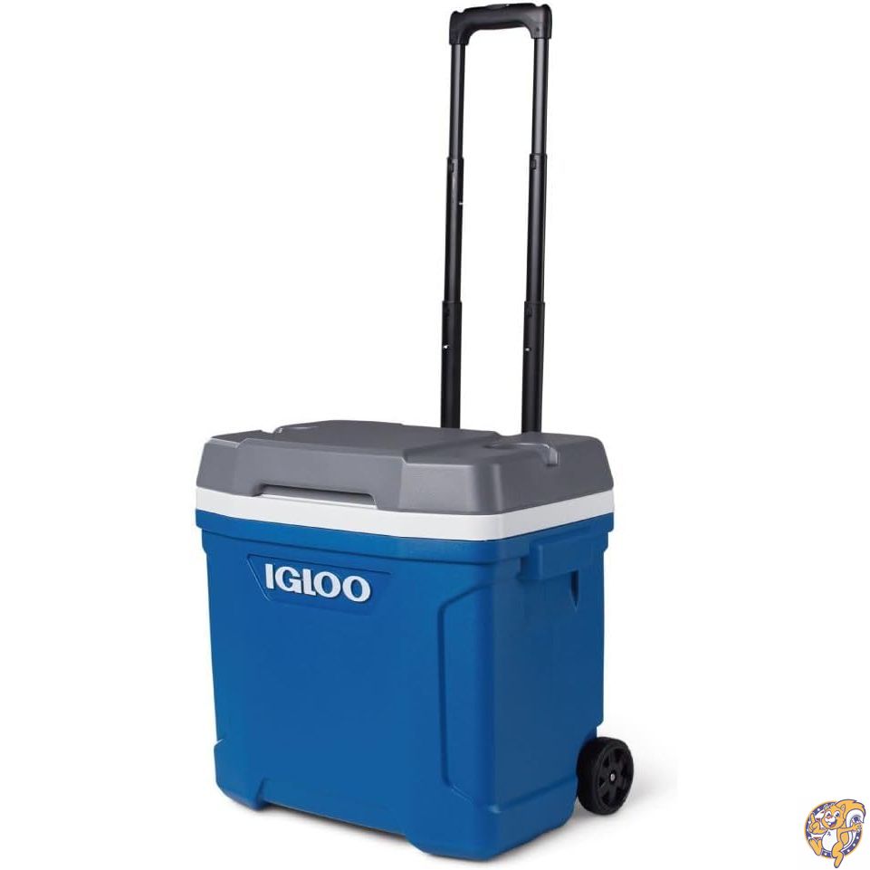 【ポイント2倍!15日】igloo(イグルー) クーラーボックス ハンドル・キャスター付き LATITUDE 30 ROLLER 約28L ラティテュード ローラー アウトドア キャンプ レジャー 釣り インディゴブルー 60396