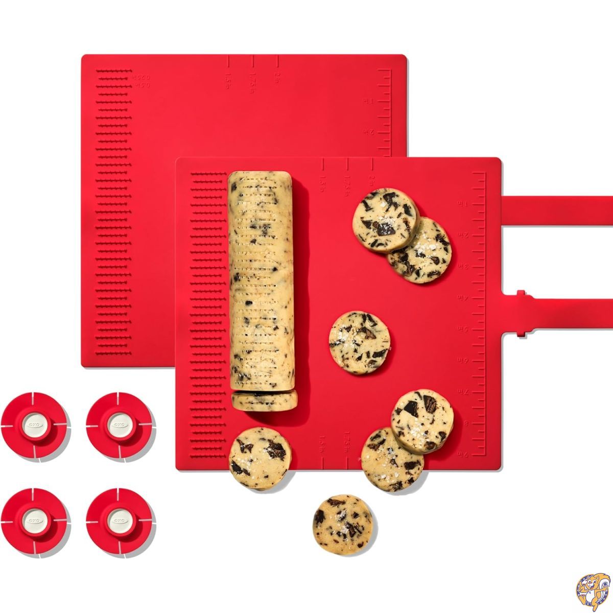 【クーポン配信中】OXO Good Grips Slice & Bake Cookie Helper（2個セット）アイスボックスクッキー ヘルパー