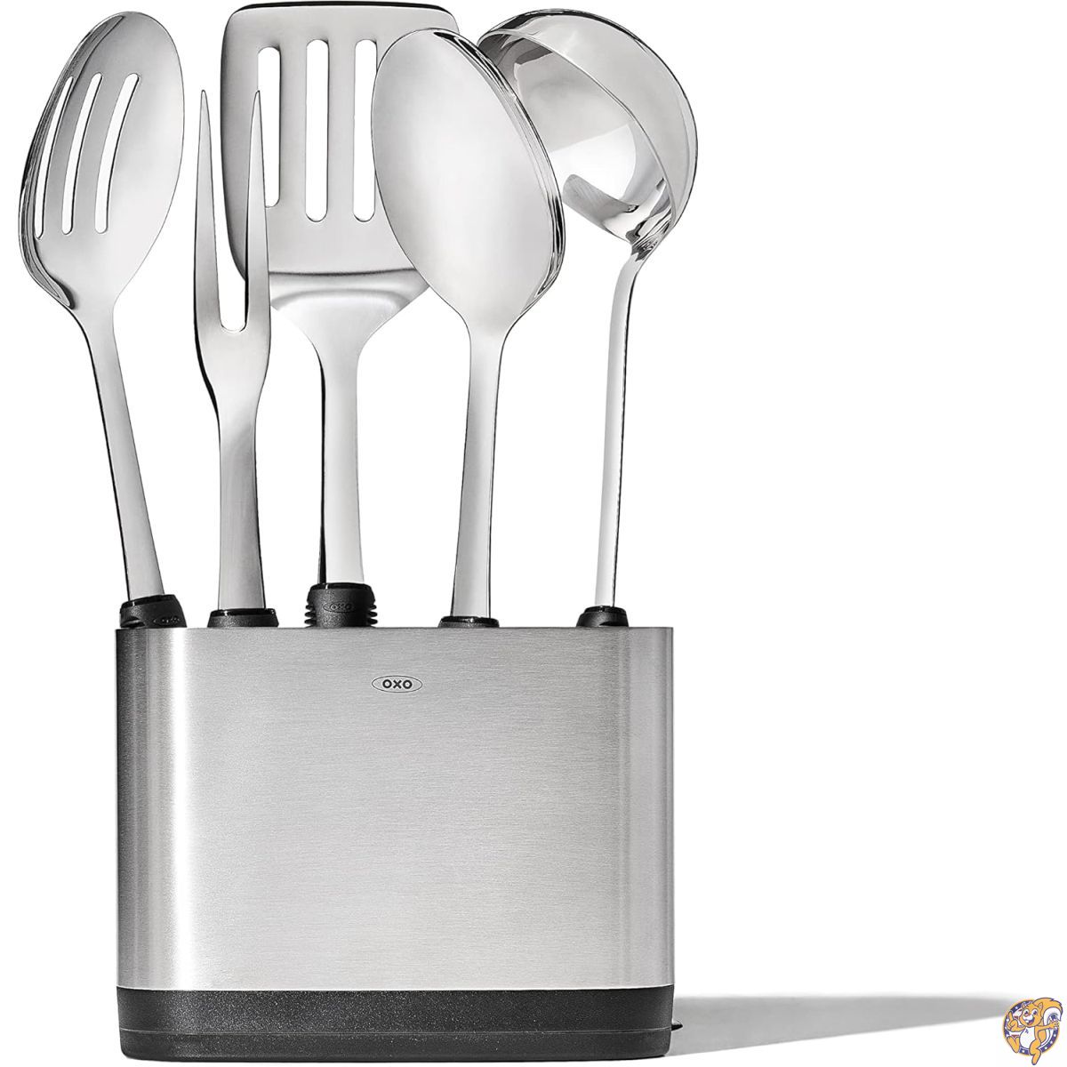 【クーポン配信中】OXO（オクソー）Good Grips ステンレス プレップ＆サーブ キッチンツール 6点セット