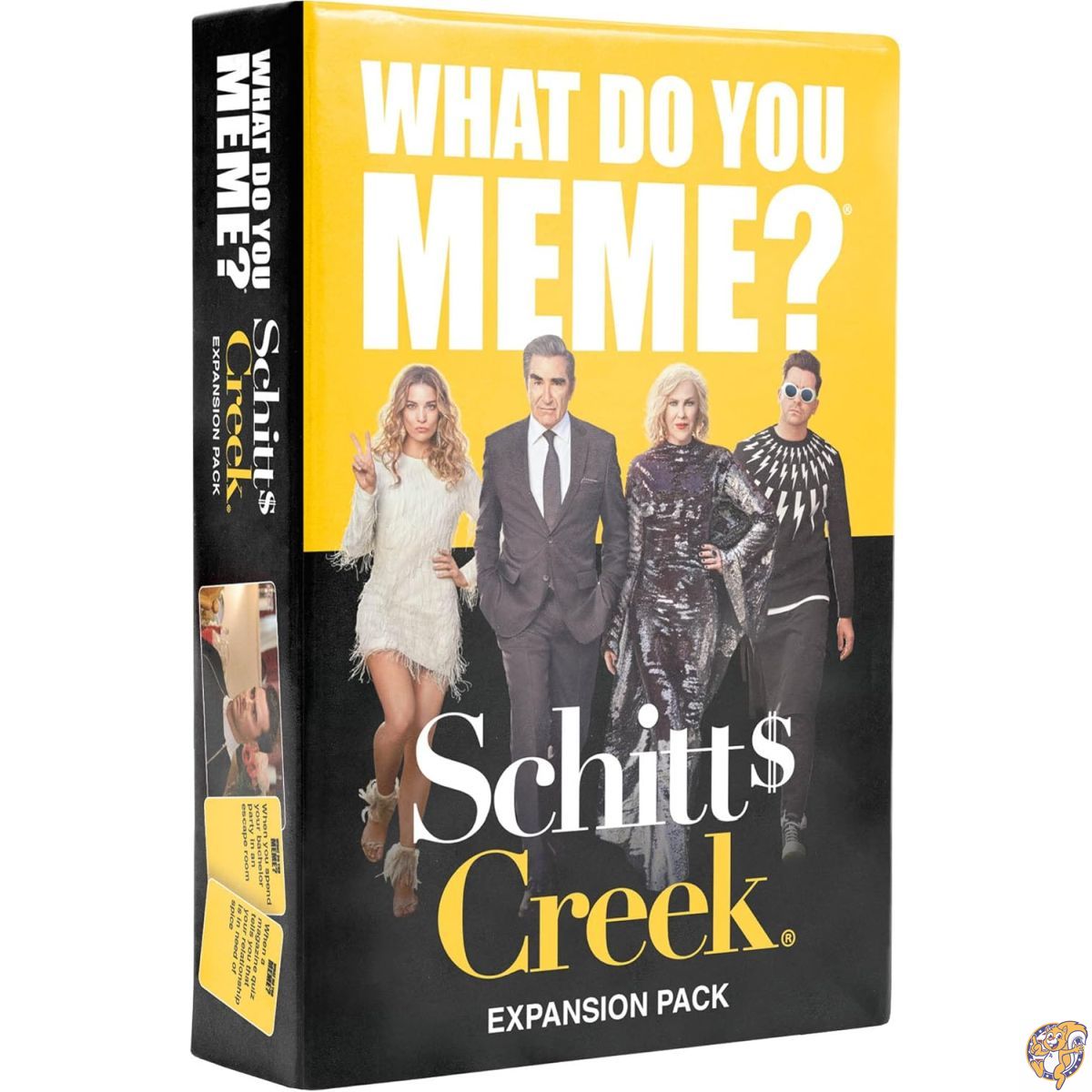 What DO YOU MEME?Schitt's Creek 拡張パック - コアパーティーゲームに追加されるデザイン
