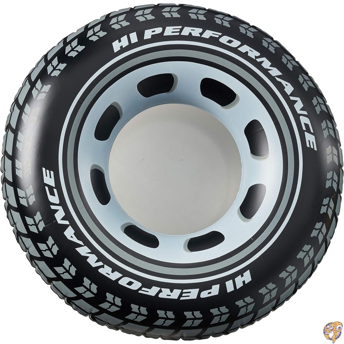 【クーポン配信中】Intex 空気注入式 36インチ ジャイアントタイヤチューブ スイミングプール/湖/海用 (4パック)
