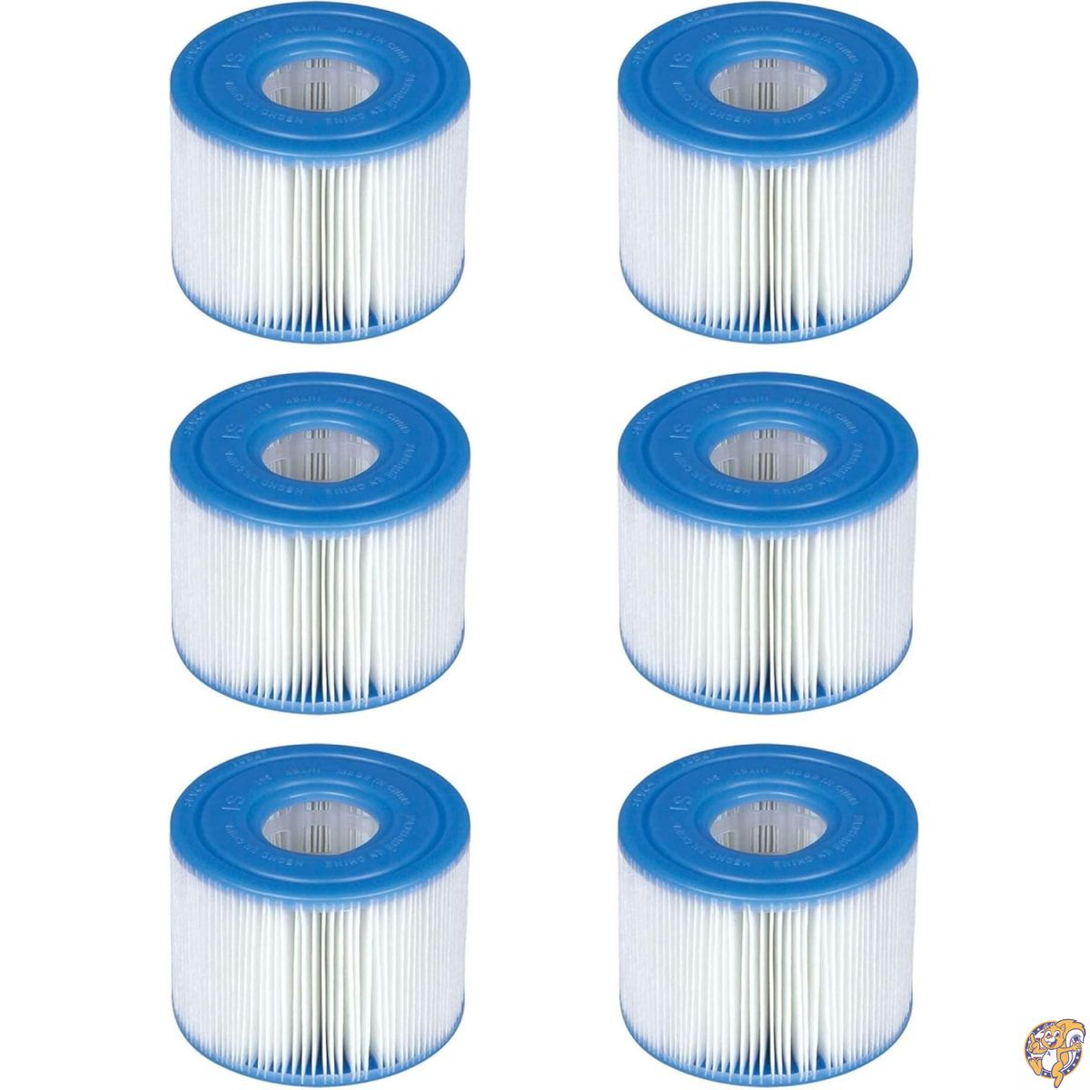 【クーポン配信中】Intex PureSpaタイプs1交換用フィルタカートリッジ（6パック）| 29001eカラー: 6、モデル：3 x 29001e、ホーム&アウトドアストア 7,238円