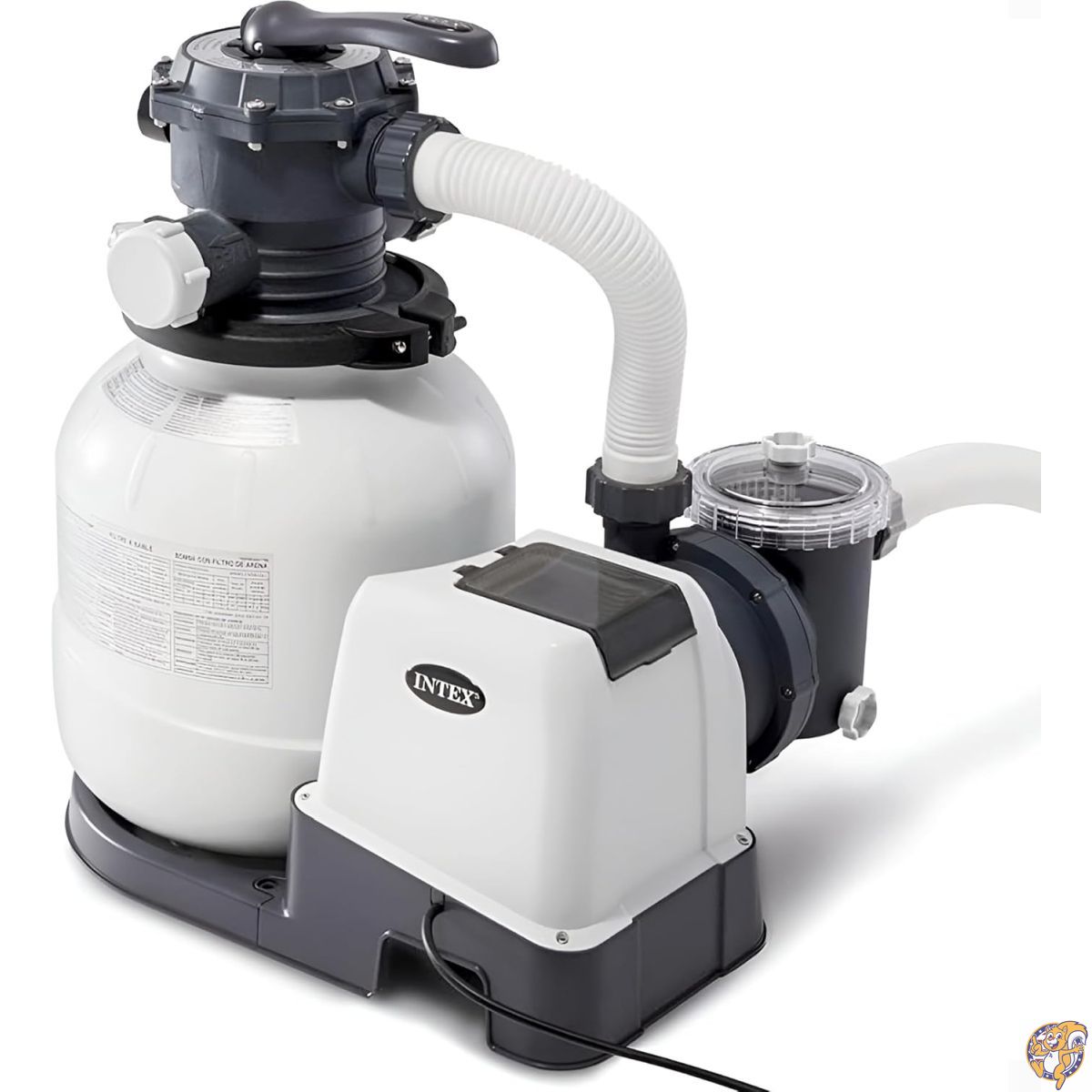 【クーポン配信中】INTEX SX2100 Krystal Clear Sand Filter Pump for Above Ground Pools: 2100 GPH Flow Rate - Improved Circulation and Filtration Easy Installation Water Clarity Easy-to-Clean 35,575円