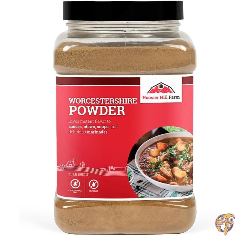 Worcestershire Sauce Powder by Hoosier Hill Farm, 1.5 Pound (Pack of 1)
