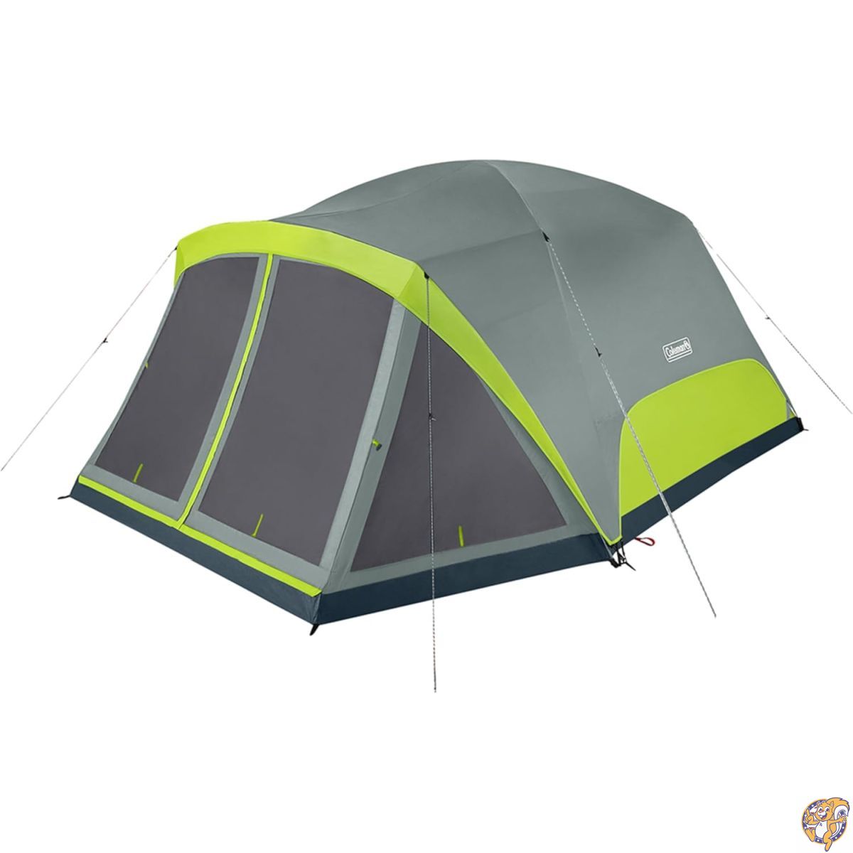 【クーポン配信中】Coleman(コールマン) Skydomeテント スクリーンルーム&5分間のセットアップ 耐候性 4/6/8人用テント スクリーンポーチ付き レインフライ&キャリーバッグ付き PFASフリー素材|パームスアメリカ
