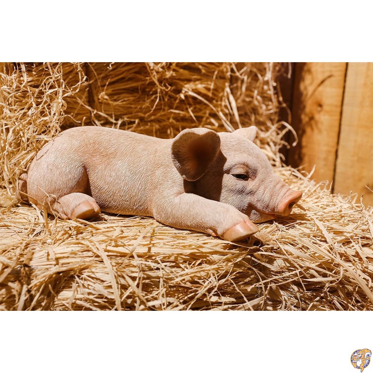 Hi- Line Gift 87686-A Pig Sleeping Statue