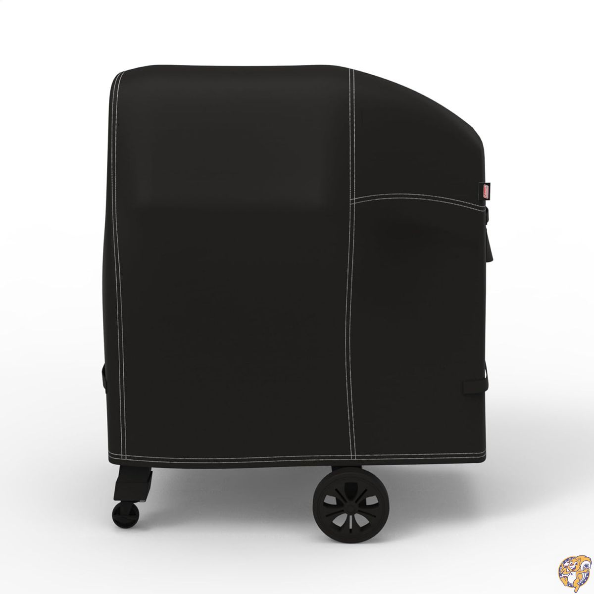 【25日最大4000円クーポン】Coleman(コールマン)ペレットグリル用 ヘビーデューティー・グリルカバー - 全天候型・高耐久ポリエステル製、通気口&固定ストラップ付き(ブラック)|パームスアメリカ