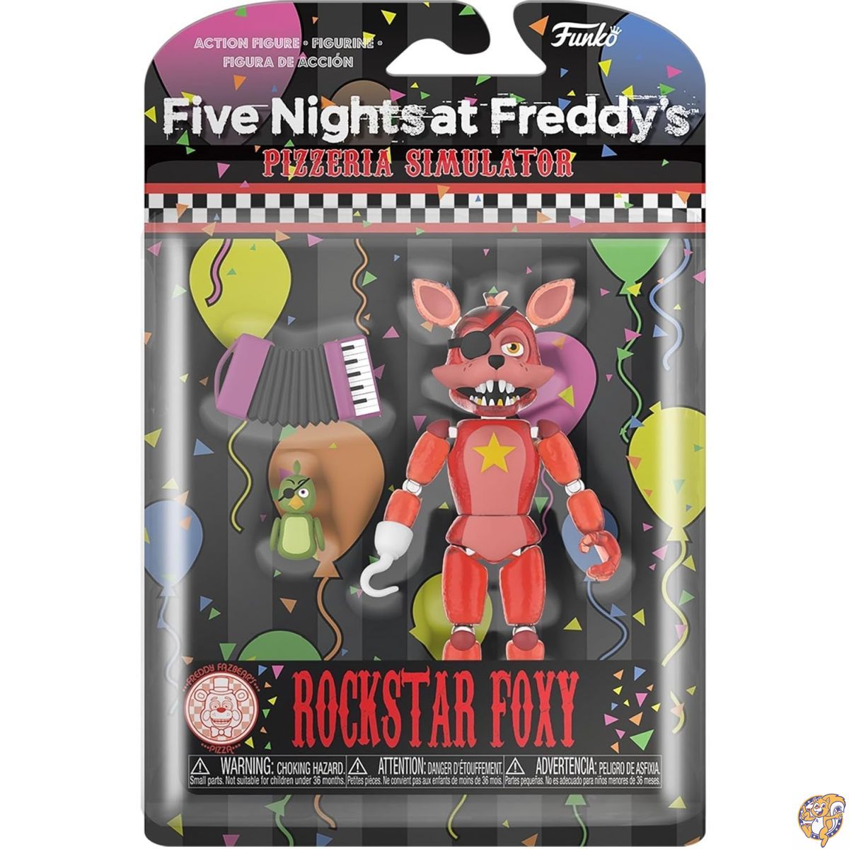 【クーポン配信中】FUNKO アクションフィギュア:Five Nights at Freddy's Pizza Simulator Rockstar Foxy|パームスアメリカ