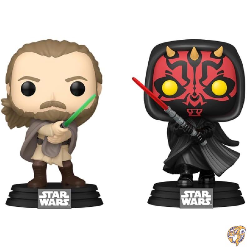 【クーポン配信中】スターウォーズ クワイ＝ガン・ジン VS.ダースモール 2 パック Funko Star Wars ファンコ｜パームスアメリカ 10,935円