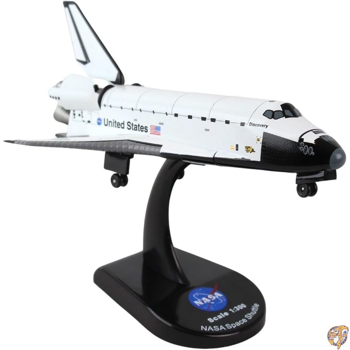 POSTAGE STAMP 1/300 スペースシャトル ディスカバリー 完成品｜パームスアメリカ