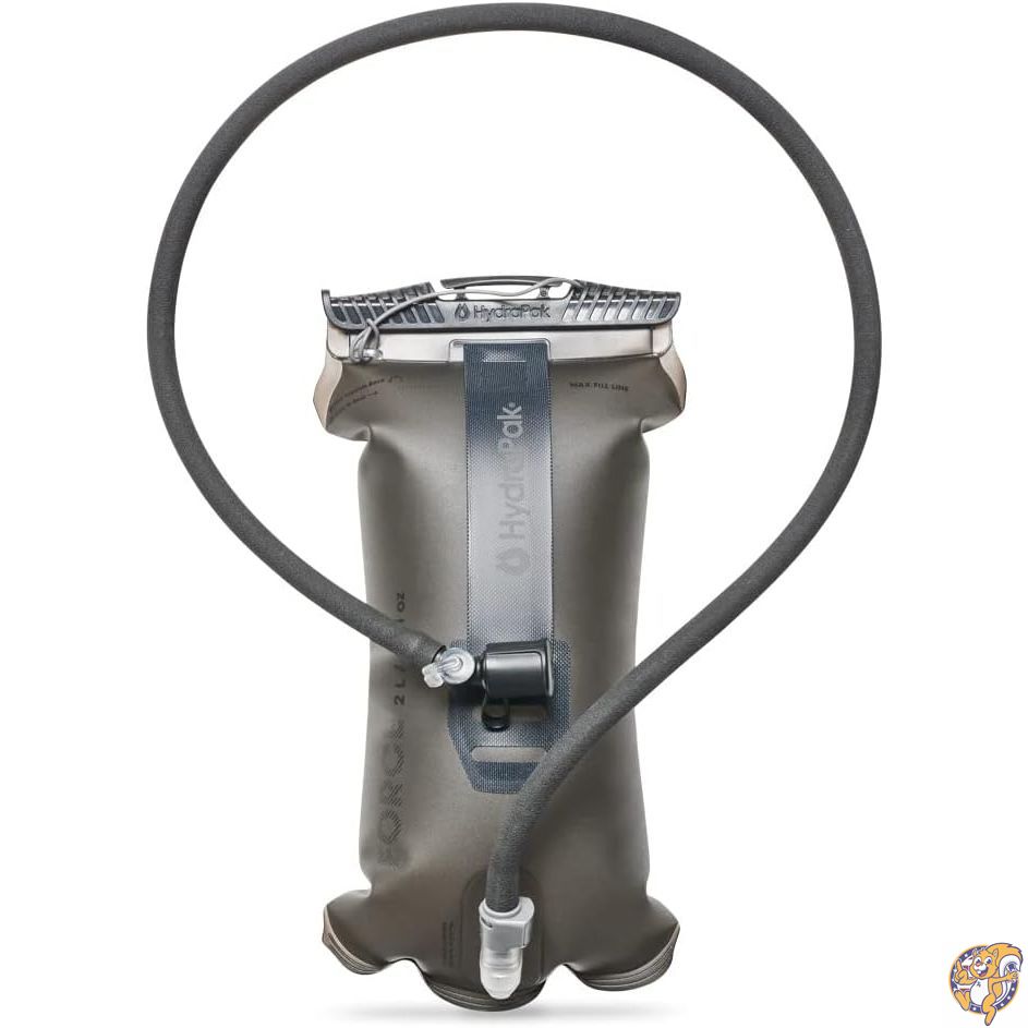 【クーポン配信中】HydraPak Force(2Lまたは3Lのハイドレーションリザーバー) - ハイドレーションパック用の超耐久性ウォーターブラダー 断熱チューブ&ダストカバー、セルフシールバイトバルブ、漏れ防止、完全リバーシブル食器洗い機対応|パームスアメリカ
