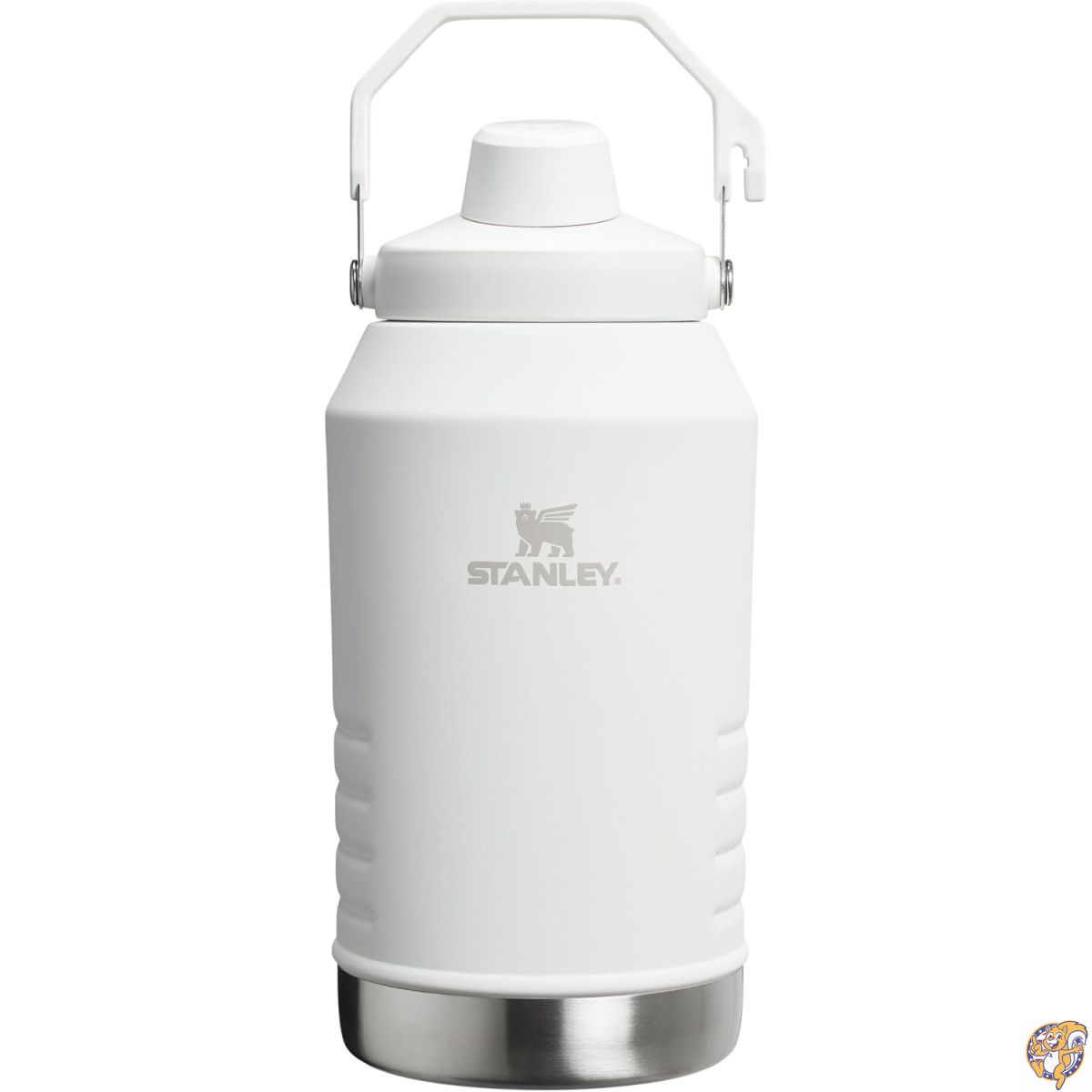 【クーポン配信中】Stanley (スタンレー) IceFlow ファストフロージャグ ハンドル付き 96オンス ツイストオン角度付き注ぎ口蓋 旅行やスポーツに漏れ防止 断熱ステンレススチール BPAフリー フロスト2.0｜パームスアメリカ