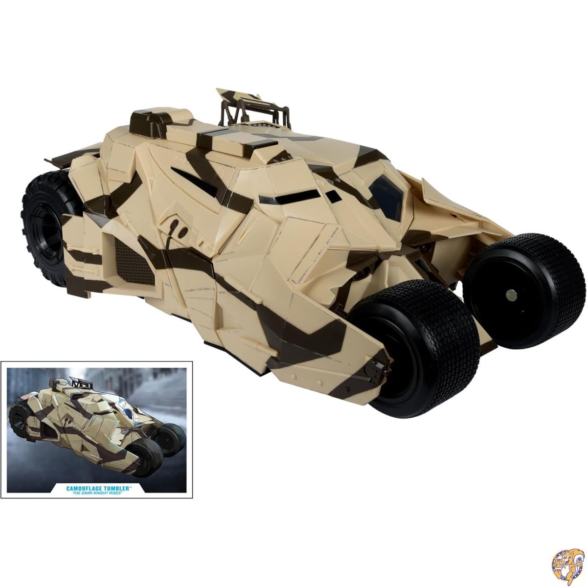 【クーポン配信中】McFarlane Toys DC 7インチスケール車両 - タンブラー カモフラージュ (ダークナイトライジング)(ゴールドラベル)｜パームスアメリカ