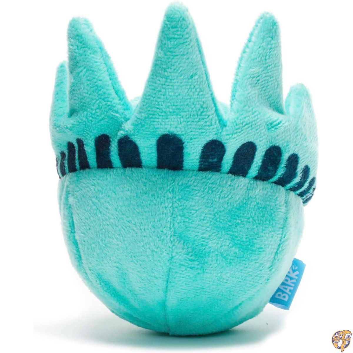 【クーポン配信中】Barkbox Lady Liberty Ball (自由の女神ボール) ぬいぐるみ犬用おもちゃ 2 in 1 スクイーカー＆カシャカシャ鳴るぬいぐるみボール (中・大型犬用)｜パームスアメリカ