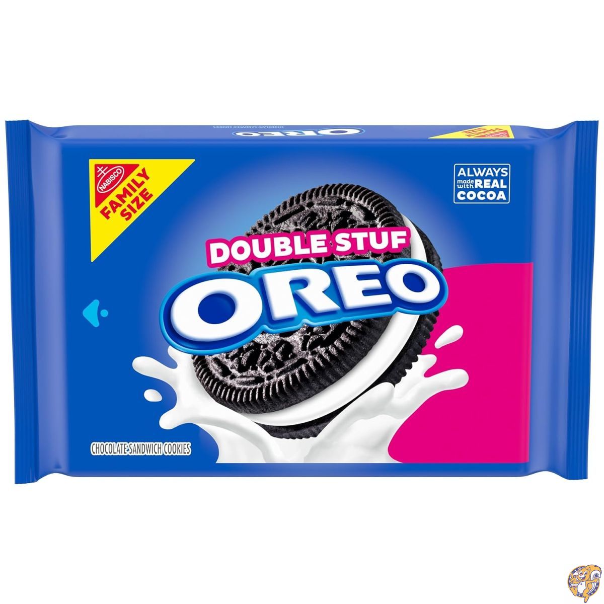 【20日最大4000円クーポン】オレオ ダブルスタフ チョコレートサンドイッチクッキー ファミリーサイズ 18.71オンス (約530g)｜パームスアメリカ