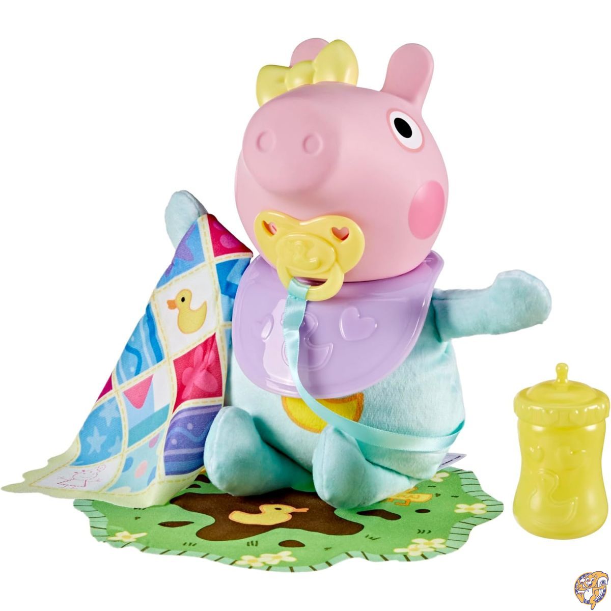 【クーポン配信中】ペッパピッグ Oinks and Snuggles Evie インタラクティブベビードール｜パームスアメリカ