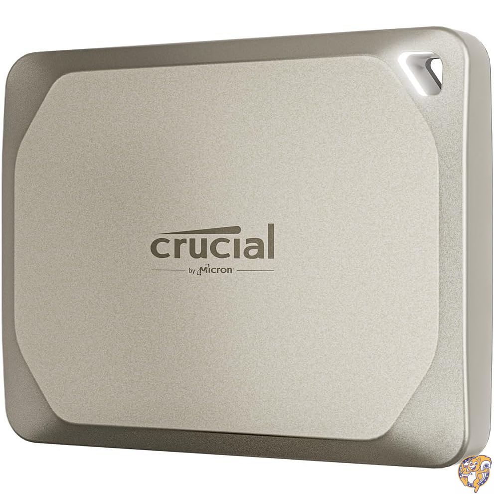 【25日最大4000円クーポン】Crucial(クルーシャル) X9 Pro For Mac 外付け SSD 4TB USB3.2/Type-C iPhone15シリーズ動作確認済 最大読込速度1050MB/秒 Mylioモデル CT4000X9PROMACSSD9B02｜パームスアメリカ 81,389円
