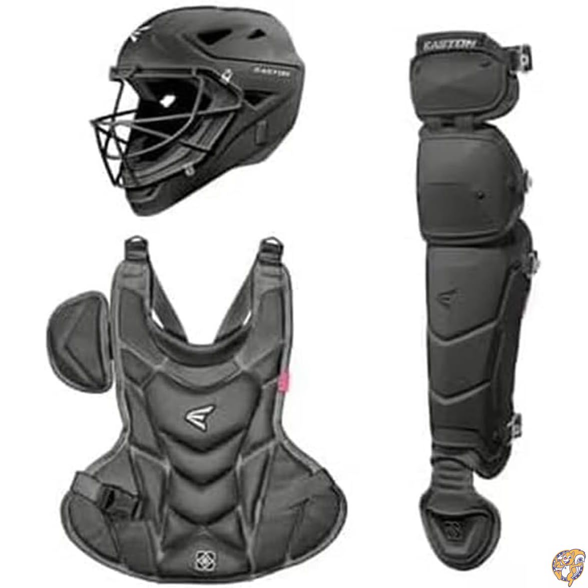 【20日最大4000円クーポン】Easton | Jen Schro My Very First Youth キャッチャーセット チャコール XS｜パームスアメリカ