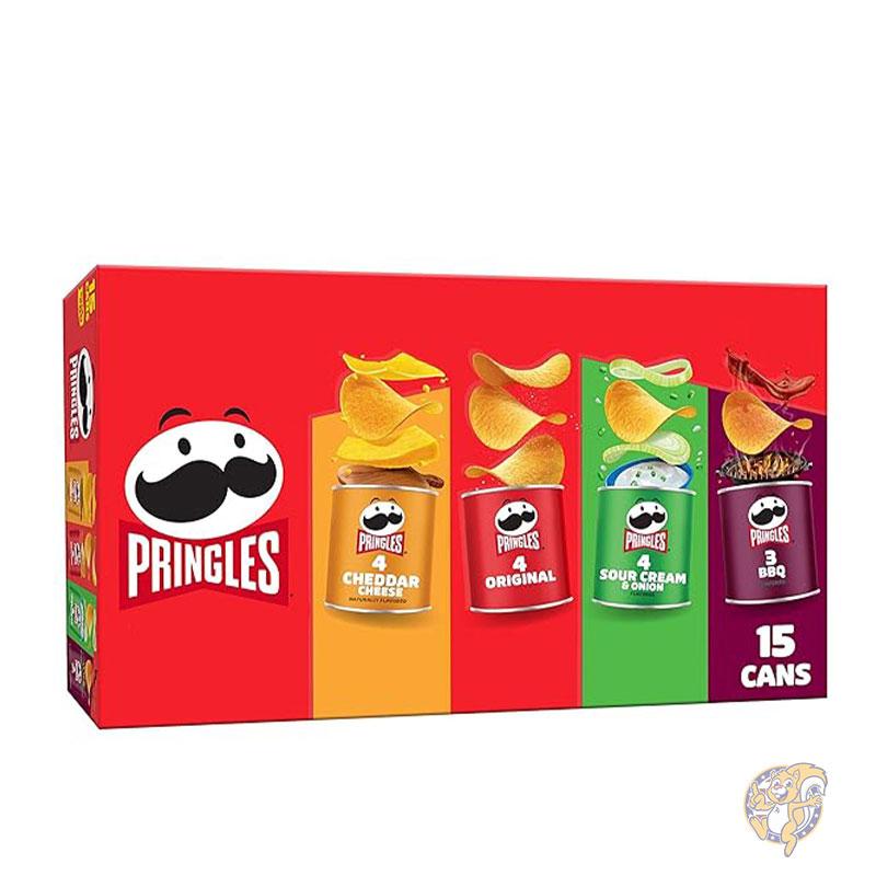 【クーポン配信中】プリングルズ Pringles ポテト クリスプ チップス お菓子 スナック菓子 バラエティ パック 15缶 輸入お菓子 アメリカお菓子 チップスまとめ買い