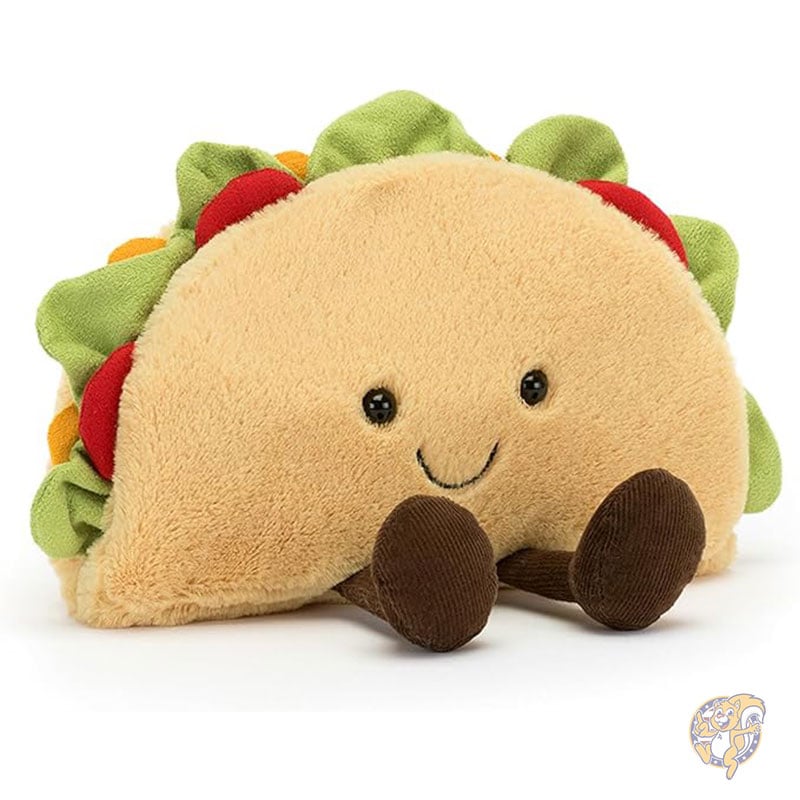 JELLY CAT - 新品　ジェリーキャット　タコス　tacos バーガー　ぬいぐるみ　food 楽天市場】jellycat amuseable taco タコス ジェリーキャット