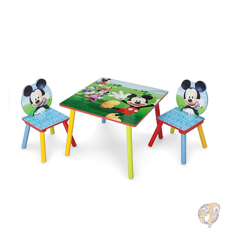 楽天市場】ディズニー ミッキーマウス テーブル&チェアセット 幼児用