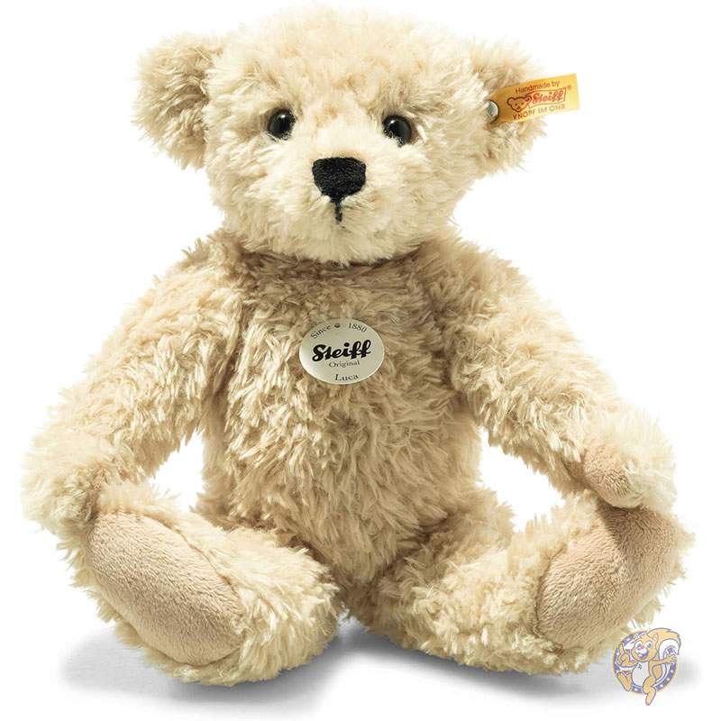 シュタイフ Steiff 人形 クマぬいぐるみ ルカ テディベア 30cm ベージュ 高級ぬいぐるみ