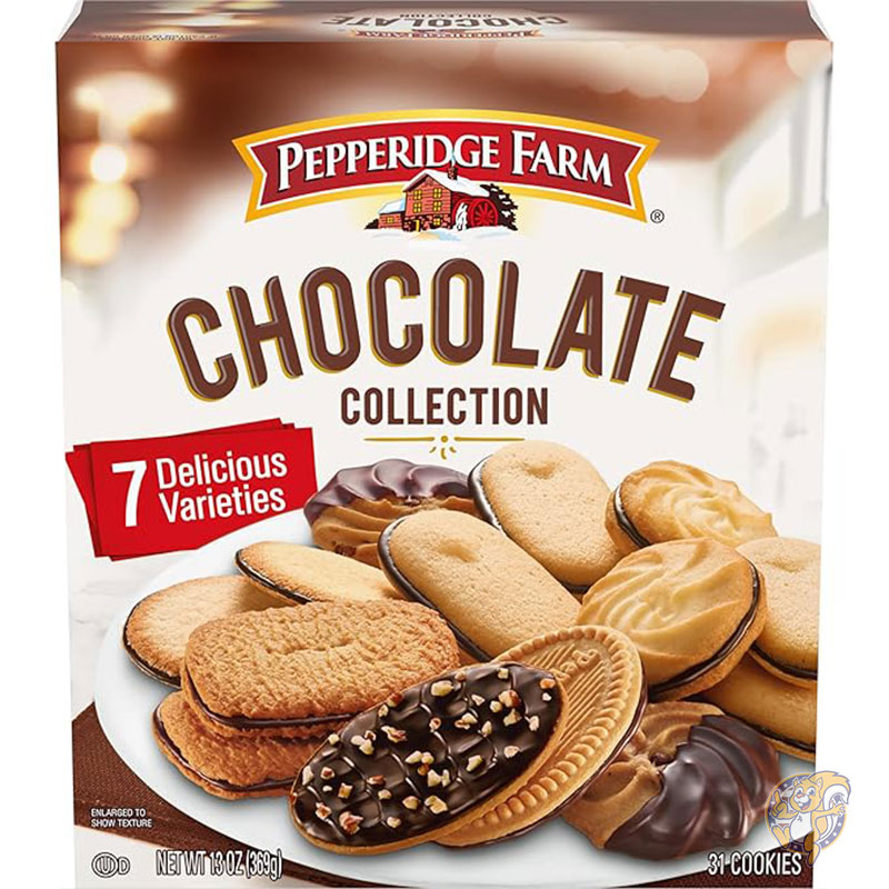 チョコレートコレクション クッキー7種 368g お菓子 ペパリッジファーム Pepperidge Farm　アメリカンクッキー アメリカお菓子 バレンタイン 義理チョコ クリスマス 誕生日 母の日 父の日