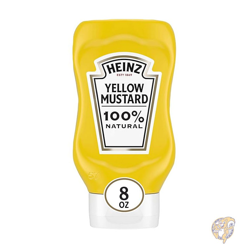 【先着55名様!全品555円クーポン配信中】ハインツ イエローマスタード (8オンス ボトル) 236ml ハインツ Heinz