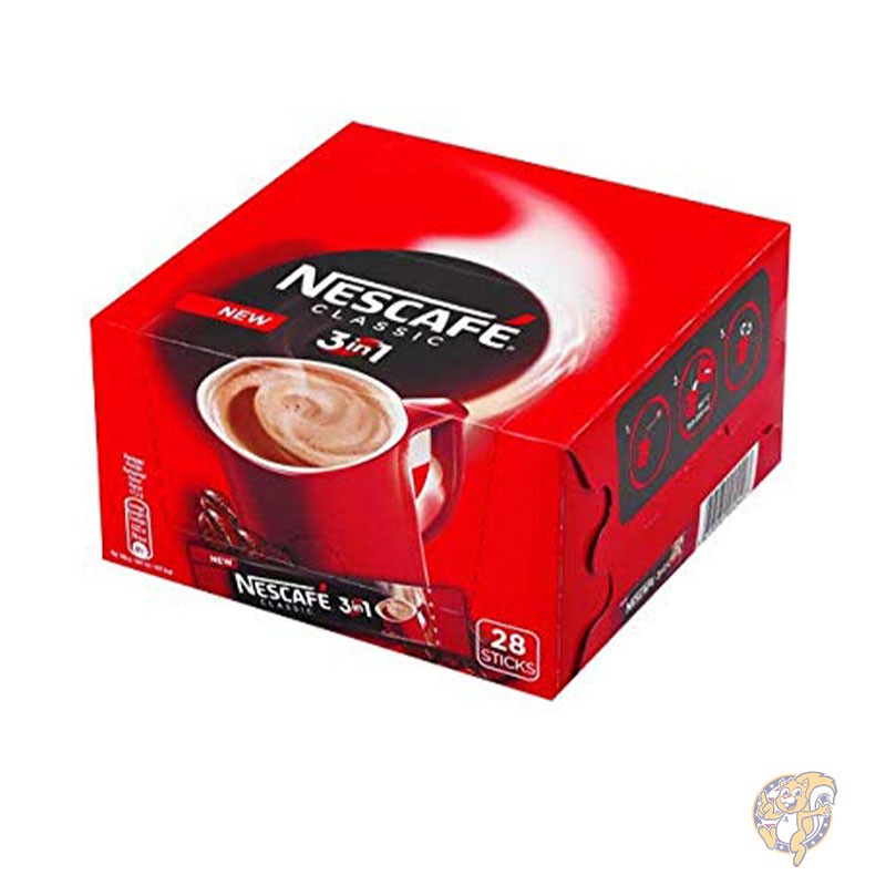 ネスカフェ NESCAFE クラシック ミディアムロースト 3 in 1 28個入り 各16.5g｜パームスアメリカ