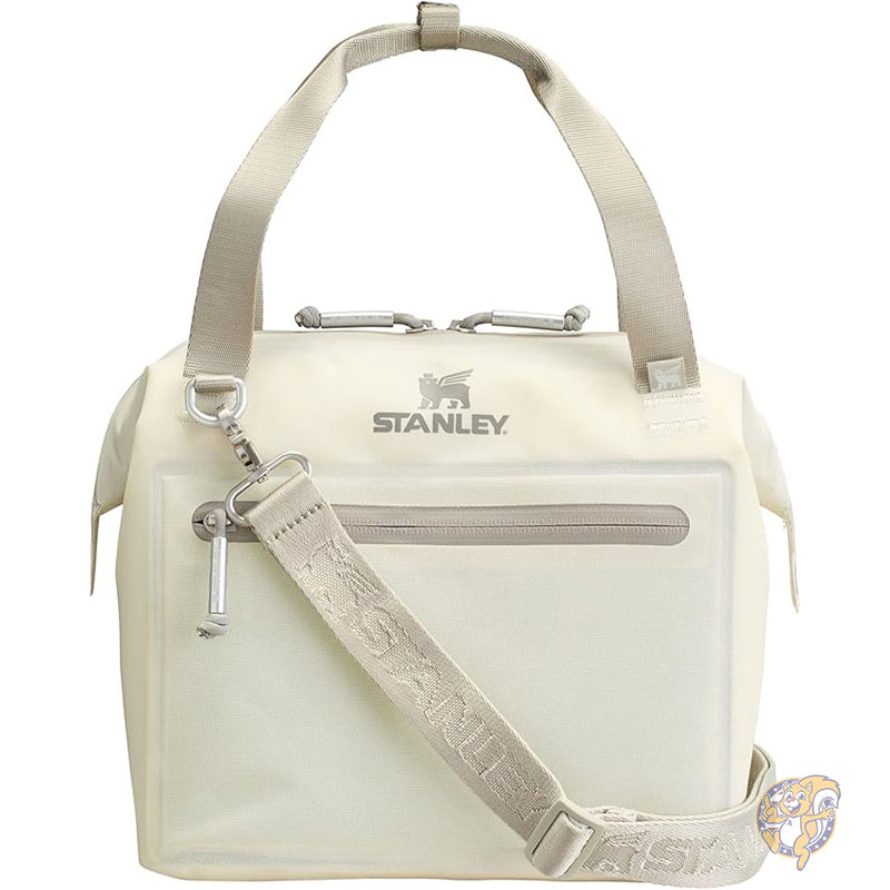 【クーポン配信中】Stanley スタンレー クーラーバッグ All Day Julienne ミニソフトクーラーバッグ＆ランチボックス ハンドルとストラップ付き缶クーラー 12時間保冷 ジッパー付き断熱トラベルバッグ BPAフリー クリーム Cream｜パームスアメリカ