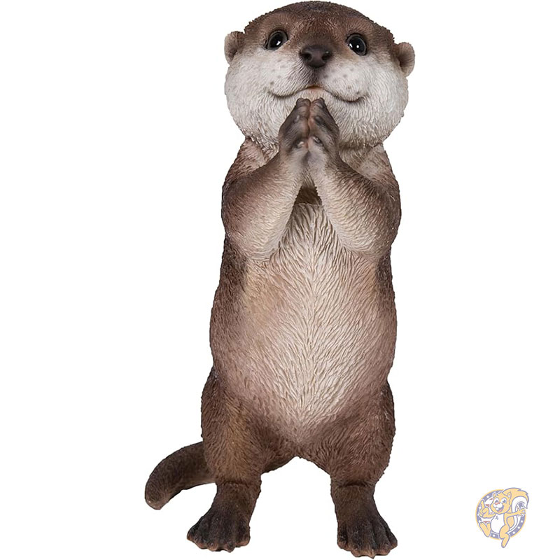 楽天市場】カワウソ 置物 リアルな かわうそ ツインズ 動物